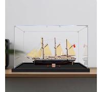 NNIESSD Acrylic Display Case for Lego 10335 Endurance Expedition Ship Model, Dustproof, Transparent, 3mm Thick