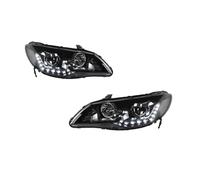 NNJIEUPO Car Dynamic Headlights Compatible With Ciimo 2012 2013 2014 2015 Headlight Light Assemblies Auto Fog DRL Brake Turn Signal Lamp Component Replacement Repair