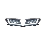 NNJIEUPO Car Dynamic Headlights Compatible With For Land For Cruiser LC200 2007 2008 2009 2010 2011 2012 2013 2014 2015 Headlights DRL Lights Head Lamp Animatio