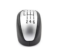 NNJIEUPO Car Gear Knob Compatible with for Laguna for Mk3 2007 2008 2009 2010 2011 2012 2013 2014 6 Speed Manual Gear Shift Knob Lever Shifter Hand Ball