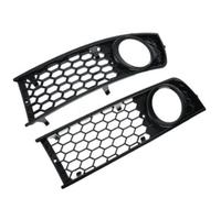 NNJIEUPO Fog lamp frame cover Compatible With A4 B6 2001 2002 2003 2004 2005 1 Pair Car Front Bumper Fog Light Frame Honeycomb Grille Accessories