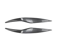 NNJIEUPO Fog lamp frame cover Compatible With For Fiesta For MK6 2008 2009 2010 2011 2012 1 Pair Front Eyebrow Strip Eyelids Light Stickers Trim