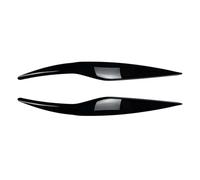 NNJIEUPO Fog lamp frame cover Compatible With For Fiesta For MK6 2008 2009 2010 2011 2012 1 Pair Front Eyebrow Strip Eyelids Light Stickers Trim