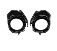 NNJIEUPO Fog lamp frame cover Compatible With Toyota For Prius For Aqua 2015 2016 2017 1 Pair Cover Lower Bumper Black Foglight Hole Grilles Accessories