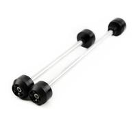 NNJIEUPO Motorcycle frame sliders Compatible With Benelli BN 600 2013 2014 2015 2016 2017 2018 2019 Rear Front Axle Fork Crash Sliders Motorcycle Falling Wheel Protector Accessory