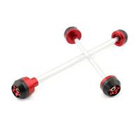 NNJIEUPO Motorcycle frame sliders Compatible With Benelli BN 600 2013 2014 2015 2016 2017 2018 2019 Rear Front Axle Fork Crash Sliders Motorcycle Falling Wheel Protector Accessory