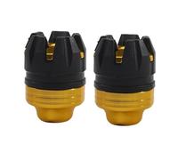 NNJIEUPO Motorcycle frame sliders Universal 2Pcs Motorcycle Front Rear Fork Wheel Crash Protector Anti-Falling Frame Slider Protector Motorcycle Crash Protect Motocross