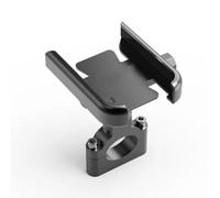 NNJIEUPO Motorcycle Phone Clamp Compatible With Zontes G1 155 250R 350E ZT/U1/GK 125 U ZT350E ZT250R 310X For ZT310R V/T/X/M/R 310 350 M125 Motorcycle Phone Holder Bracket(Black,Handlebar)