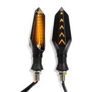 NNJIEUPO Motorcycle Signal Lights Compatible With For Z250 For Z300 For Z400 For Z750 Motorcycle Turn Signals Light Amber Flasher Stop Tail Lamp Blinker Rear Lights