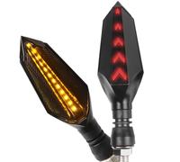 NNJIEUPO Motorcycle Signal Lights Compatible With For Z750 For Ninja 650 300 250 2007 2008 2009 2010 2011 2012 Motorcycle Turn Signal Light Indicators Amber Blinker