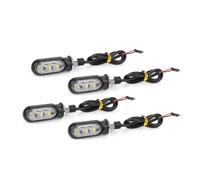 NNJIEUPO Motorcycle Signal Lights Compatible With For ZX6R For ZX10R For ZX7R For ZX11 Motorcycle Turn Signals Directional Rear Tail Brake Flasher Light Stop Signal