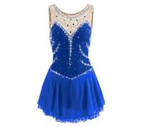 Nnnydjy Lady's Ballet Roller Skating Costume Girls' Figure Ice Skating Dance Dress Rhythmic Gymnastics Competition Skirt,A,S