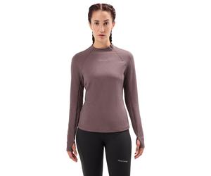 NNormal Active 1/2 Zip Long Sleeve Women's Top | UK S in Purple