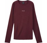 Nnormal - Long-sleeve merino wool T-shirt - Merino Long Sleeve 02 Burgundy for Men in Wool - Size S Burgundy S
