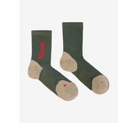 NNormal Merino 2 Socks Dark Green Beige - L