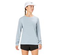 NNormal - Women's Merino Long Sleeve - Running shirt size M, grey