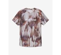 NNormal Race 2.0 short sleeve t-shirt reddish brown white women - M