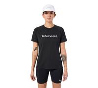 NNormal Race Day 02 Women's Trail Running T-Shirt | UK M in Black