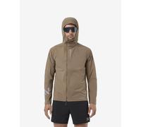 Nnormal - Windbreaker for trail running - Men - Trail Wind Jacket - Trail Wind Jacket Brown for Men in Nylon - Size S Brown S