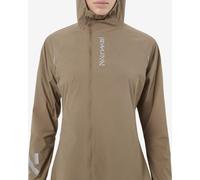 NNormal Trail Wind thin hooded jacket light brown women - XS