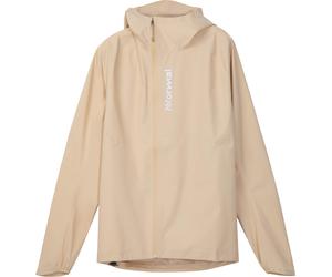 Nnormal - Waterproof and windbreaker trail running jacket in Pertex® - Trail Rain Jacket 02 Beige for Men in Recycled Polyester - Size M Beige M