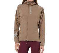 Nnormal - Women's windbreaker for trail running - Trail Wind Jacket W Brown for Women in Nylon - Size M Brown M