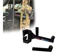 nnOuOnn Bow Buddy Bow Hanger for Truck, Universal Car Headrest Compound Bow Holder Hook, Vehicle Storage Hanger with Sizing Sleeve, for Trucks, SUVs, Hunters, Archers