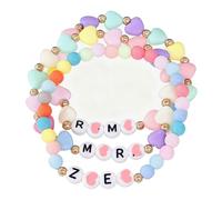 nnOuOnn Korean Pop Bracelets Set of 3, Korean-pop Girl Stuff for Fans Cosplay Gifts, Singer Hunters Bracelet Kit for Women, Outfit Accessories Friendship Jewelry Birthday Christmas