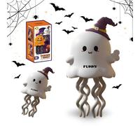 nnOuOnn Magical Mini Dancing Ghost for Halloween, Swinging 3D Clockwork Interactive Crawling Holiday Home Display, for Party Spooky Vintage Home Table (Ghost)