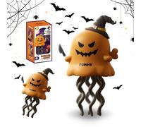 nnOuOnn Magical Mini Dancing Ghost for Halloween, Swinging 3D Clockwork Interactive Crawling Holiday Home Display, for Party Spooky Vintage Home Table (1Pcs, Pumpkin)
