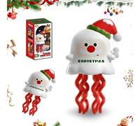 nnOuOnn Magical Mini Dancing Santa for Christmas, Swinging 3D Clockwork Interactive Crawling Holiday Home Display, for Party Festive Vintage Home Table (Santa)