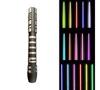 NNYCC Lightsaber Replica Toy for Kids Metal Handle USB Charging Removable Real Experience Lightsaber Dueling with 3 Sound Effects,RGB 16 colors