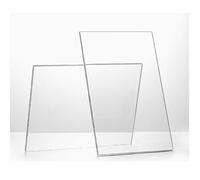 NNYROKJF 2-3Pcs PET Plastic Sheet, Clear Rigid Panel 20Cm*20Cm,1-3Mm Thick,Transparent Polyester Board for DIY Projects,Crafting,3pcs 20cm*20cm*1mm