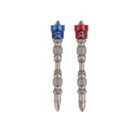 NnYuaUil 2PCS/5PCS 65mm 1/4 Inch Hex Shank Single/Double Head S2 PH2 Phillips Screwdriver Bits