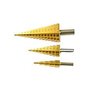 NnYuaUil 3 Pcs 4-12/20/32mm Spiral Flute The Hole Cutter Shape To Cone Drill