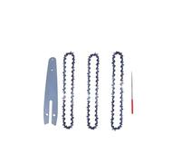 NnYuaUil 6Inch Mini Chainsaw Chain Bar Pitch with Guide Wood Cutting Semi Chisel Spares