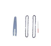 NnYuaUil 6Inch Mini Chainsaw Chain Bar Pitch with Guide Wood Cutting Semi Chisel Spares