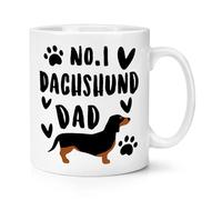 No.1 Dachshund Dad 10oz Mug Cup