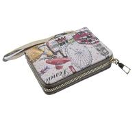 No.1 Gifts Sparkly London Icons Small Purse with Wrist Strap - British Landmarks - Travel Gift for London Lovers
