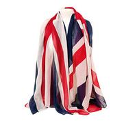 No.1 Gifts Union Jack (British Flag) Scarves -Great Britain UK Patriotic Flag Oversized Scarves