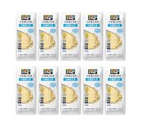 【No.1 in Asia】Beiwei47 White Sticky Corn, Prepped Corn on the Cob, Fresh Sweet Glutinous Corn with Aroma Waxy Taste, 10 Ears, Vacuum Sealed Farm Cobette