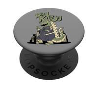 No.1 Kaiju. Epic monster design. PopSockets Adhesive PopGrip
