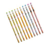 No 2 Pencils | Anti Break Funny with Erasers | 2 HB School Pencils with Erasers - for Boys Girls Student Home Classroom Learning Drawing Sketching Party Favors