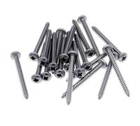 No.2 x 0.875 (2.2mm x 22mm) Pozi Pan Self-Tapping Screw - Stainless Steel (A2) (Pack of 20)