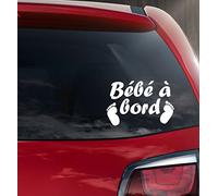 No. 3 Baby on Board Stickers Little Foot Baby Ref