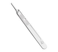 No.3 Scalpel Handle, Scalpels Compatible with Blades 10, Durable, Stainless Steel, with Graduated, Corrosion-Resistant, Precision Instrument for Material Cutting and Jewelry Engraving