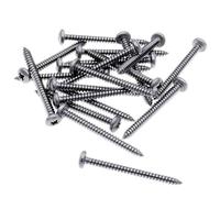No.4 x 0.875 (2.9mm x 22mm) Pozi Pan Self-Tapping Screw - Stainless Steel (A2) (Pack of 20)