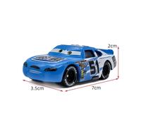 (No. 51 Racer) Number Car Disney Pixar Cars Lightning McQueen Jackson Storm Ramirez Vehicle