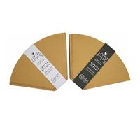 No.6 Coffee Filter Papers (Size 6) - 100 Unbleached Cone Filters for Pour Over & Drip Coffee Makers | Eco Friendly Natural Paper | COFFEE LUSSO