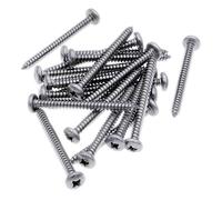 No.6 x 0.875 (3.5mm x 22mm) Pozi Pan Self-Tapping Screw - Stainless Steel (A2) (Pack of 20)